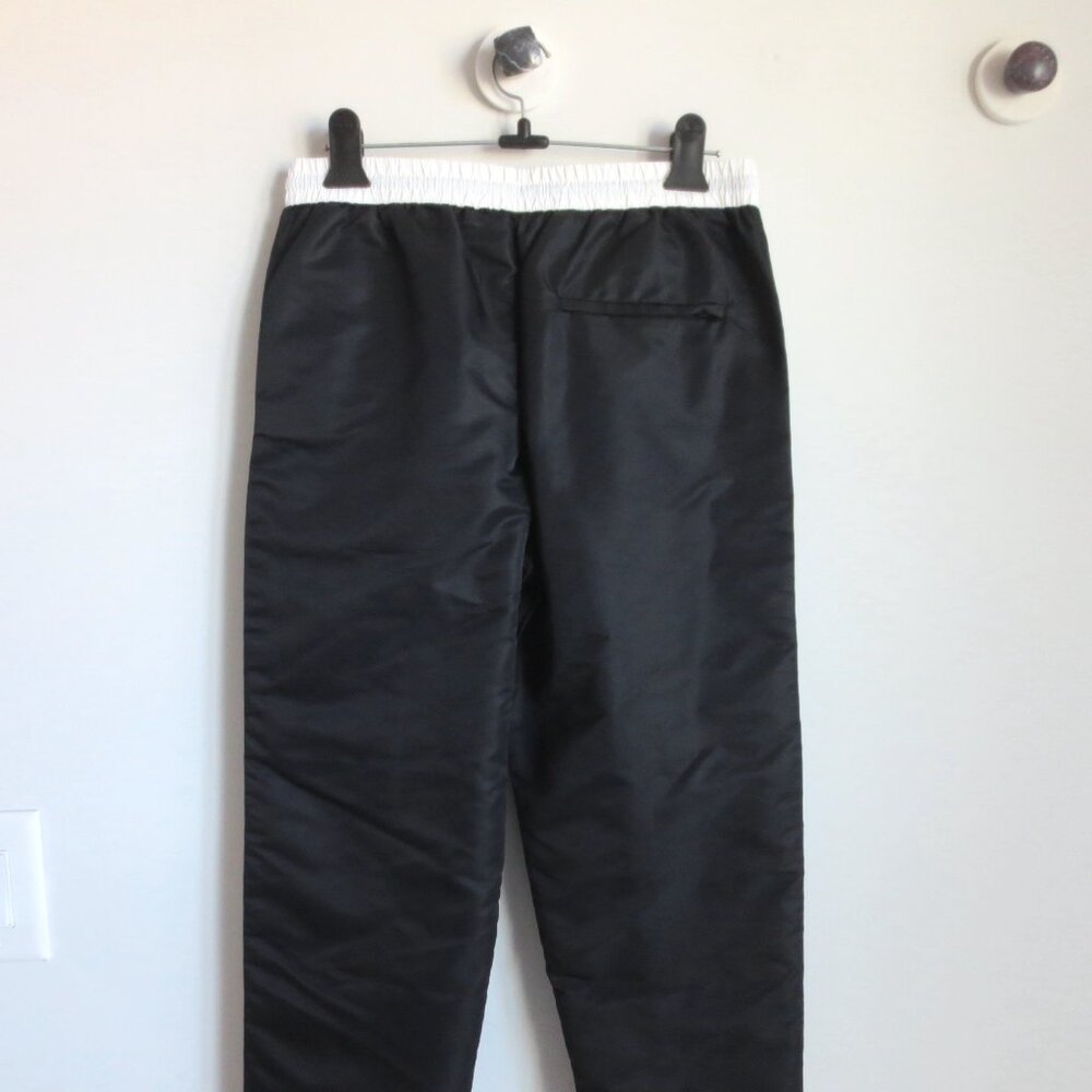 NWT ZARA SIDE STRIPE NYLON JOGGING PANTS BLACK 4319/419 - Picture 6 of 7